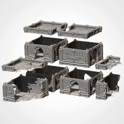 MODULAR HIVE CITY 2 Teren do gier bitewnych Txarli Factory