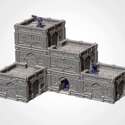 MODULAR HIVE CITY 1 Teren do gier bitewnych Txarli Factory