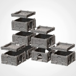 MODULAR HIVE CITY 1 Teren do gier bitewnych Txarli Factory