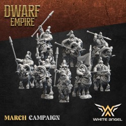 DWARF GOAT x 7 + cmd - Bigusson - Druk 3D - White Angels