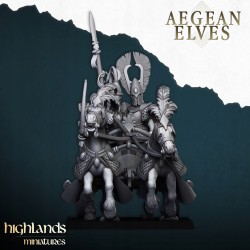 Aegean Elf Chariot - Bigusson - Highlands Miniatures