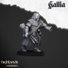 Gallia Archers x 7 + cmd - druk 3d - Bigusson - Highlands Miniatures