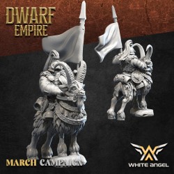 DWARF GOAT x 7 + cmd - Bigusson - Druk 3D - White Angels