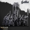 Grail Pilgrims x 10 - druk 3d - Bigusson - Highlands Miniatures