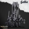 Grail Pilgrims x 10 - druk 3d - Bigusson - Highlands Miniatures