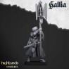 Grail Pilgrims x 10 - druk 3d - Bigusson - Highlands Miniatures