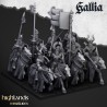 Knights of Gallia x6 - druk 3d - Bigusson - Highlands Miniatures