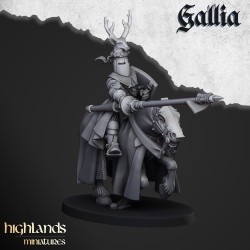 Knights of Gallia x6 - druk 3d - Bigusson - Highlands Miniatures