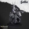 Knights of Gallia x6 - druk 3d - Bigusson - Highlands Miniatures