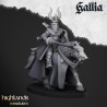 Knights of Gallia x6 - druk 3d - Bigusson - Highlands Miniatures