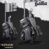 Knights of Gallia x6 - druk 3d - Bigusson - Highlands Miniatures