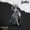 Knights of Gallia x6 - druk 3d - Bigusson - Highlands Miniatures