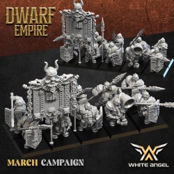ORIENTAL PIKEDWARF x 7 + cmd - Bigusson - Druk 3D - White Angels