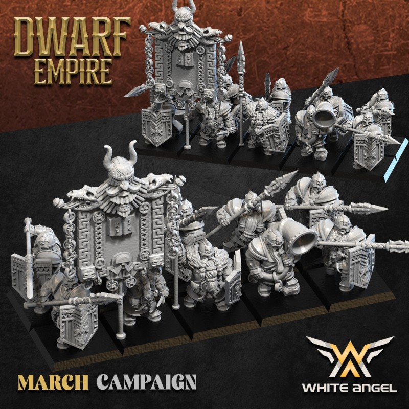ORIENTAL PIKEDWARF x 7 + cmd - Bigusson - Druk 3D - White Angels ORIENTAL PIKEDWARF x 7 + cmd - Bigusson - Druk 3D - White Angels