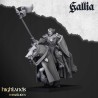 Young Knights of Gallia x6 command included -Bigusson- Highlands Miniatures