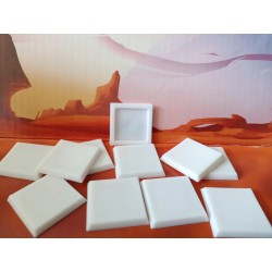 25 mm Kwadratowe podstawki - Square Blank Bases - Bigusson Miniatures
