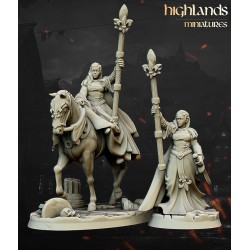 Damsel of the Lady - Bigusson - Highlands Miniatures