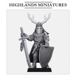 Dismounted Gallia Duke - Bigusson - Highlands Miniatures