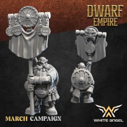 DWARF SHOTGUNNER x 7 + cmd - Bigusson - Druk 3D - White Angels