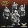 DWARF SHOTGUNNER x 7 + cmd - Bigusson - Druk 3D - White Angels