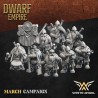 DWARF SHOTGUNNER x 7 + cmd - Bigusson - Druk 3D - White Angels
