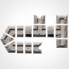 WWII Modular Trenches 4 -Bigusson- Teren do gier bitewnych - Txarli Factory