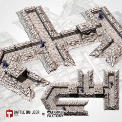 WWII Modular Trenches 2 -Bigusson- Teren do gier bitewnych - Txarli Factory