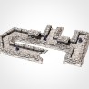WWII Modular Trenches 3 -Bigusson- Teren do gier bitewnych - Txarli Factory