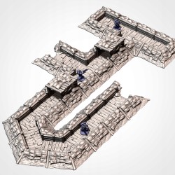 WWII Modular Trenches 2 -Bigusson- Teren do gier bitewnych - Txarli Factory