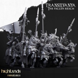 Vampire Knights x5 wraz z cmd - Druk 3d - Highlands Miniatures