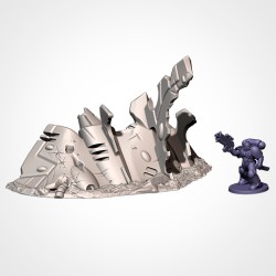 XENOS CRASHED SHIPS 5 - Bigusson - druk 3d - Txarli Factory