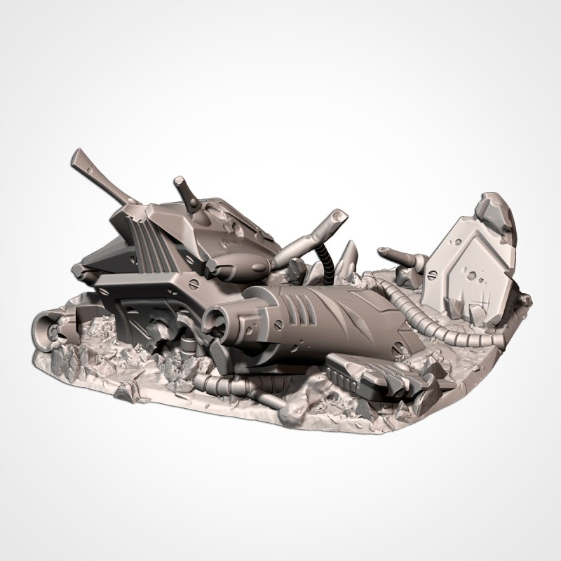 XENOS CRASHED SHIPS 2 - Bigusson - druk 3d - Txarli Factory