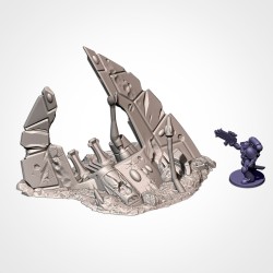 XENOS CRASHED SHIPS 1 - Bigusson - druk 3d - Txarli Factory