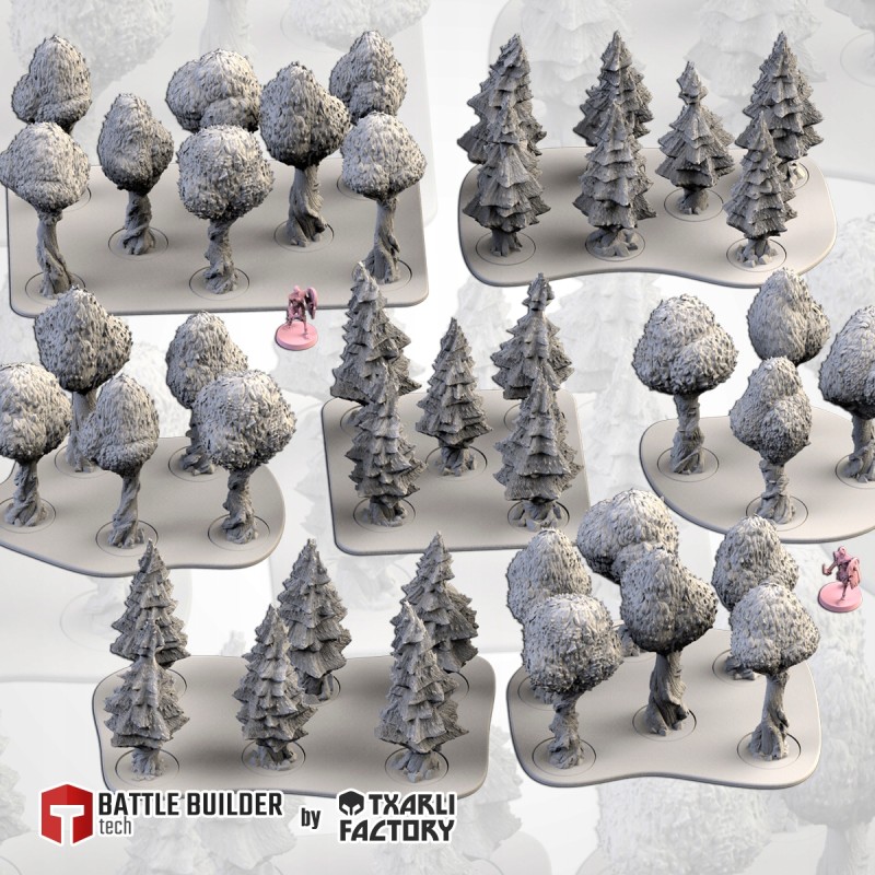 CLASSIC FORESTS 6 - Bigusson - Teren do gier bitewnych - Txarli Factory CLASSIC FORESTS 6 - Bigusson - Teren do gier bitewnych - Txarli Factory