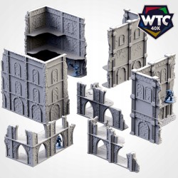 CLASSIC RUINS WTC 7 - Bigusson - Teren do gier bitewnych - Txarli Factory