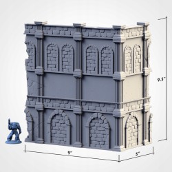 CLASSIC RUINS WTC 6 - Bigusson - Teren do gier bitewnych - Txarli Factory