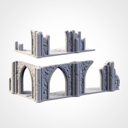 CLASSIC RUINS WTC 6 - Bigusson - Teren do gier bitewnych - Txarli Factory