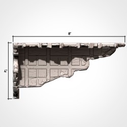 CLASSIC RUINS GW 4 - Bigusson - druk 3d - Txarli Factory