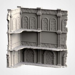 CLASSIC RUINS WTC 2 - Bigusson - Teren do gier bitewnych - Txarli Factory