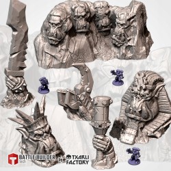 ORCISH MONUMENTS 5 - Bigusson - Teren do gier bitewnych - Txarli Factory