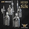 Guards of the Sun x10 - Bigusson Miniatures - White Angels