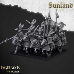 Sunland Cavalry x 5 - Druk 3d - Highlands Miniatures