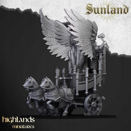 Sunland Altar Wagon - Druk 3d - Highlands Miniatures