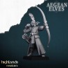 Aegean Elves Archers 7 + command - Bigusson - Highlands Miniatures