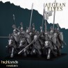 Aegean Elves Mounted Lances x5 - Bigusson - Druk 3D - Highlands Miniatures