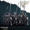 Aegean Elves Mounted Lances x5 - Bigusson - Druk 3D - Highlands Miniatures