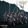 Aegean Elves Mounted Lances x5 - Bigusson - Druk 3D - Highlands Miniatures