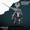 Aegean Elves Mounted Lances x5 - Bigusson - Druk 3D - Highlands Miniatures