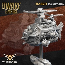 DWARF IRON GYRO - Bigusson - Druk 3D - White Angels