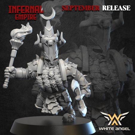 INFERNAL COMMANDER - INFERNAL EMPIRE - Bigusson - Druk 3D - White Angels